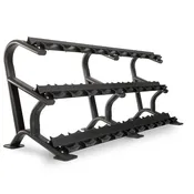 Commercial Dumbbell Rack with 10 or 15 Pair Option
