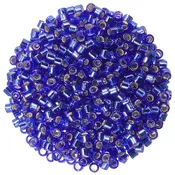 047 Silver Lined Sapphire 11/0 Miyuki Delica