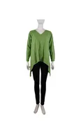 Asymmetric Button Sleeve Top