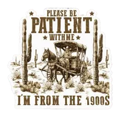 1900s Sticker