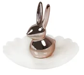 3D Bunny Ceramic Trinket Tray