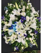 Blue Skies Casket Cover