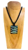 Abalone Shell Stripe Necklace