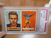 1957 Topps Green Bay Packers Bart Starr Rookie Football Card PSA 7 — Card & Coin
