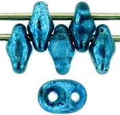SuperDuos, Mirror Turquoise Blue (10 gr.)