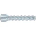#10-24 x 1/2" Socket Head Cap Screws — Alloy Steel Heat Treated, Coarse Thread, Zinc, 100/PKG