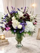 Fresh Elegance Floral Bouquet - Stunning Blooms in an Elegant Vase — Corner Creations by Dana