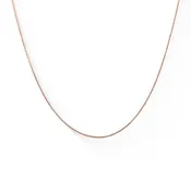16" Diamond Cut Superflex Wheat Chain, 0.7mm