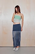 Affection BLVD The Whisper Maxi Skirt — LAGOON