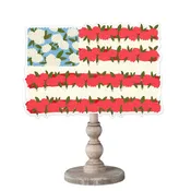 Flag of Flowers Topper