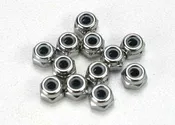 TRA5158 TRAXXAS Nuts, 2.5mm nylon locking (12)