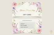 Bloom's Flower Shop Gift Card