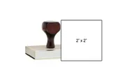 2" x 2" Wooden Stamp