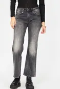 R13 Joan Kick Flare Black