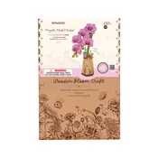 Robotime Purple Moth Orchid