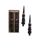 10" Witch Black Cat Candle Taper