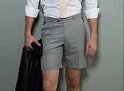 City Shorts Light Gray
