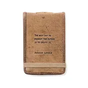 Abraham Lincoln Mini Leather Journal