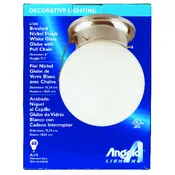 11.81 In. H X 6 In. W X 6.5 In. L Flush Mount Ceiling Light