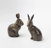 Wild Rabbit Salt & Pepper Shakers