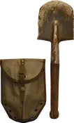Antique European Military Entrenching Shovel