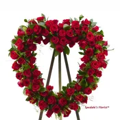 All Rose Heart Spray