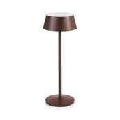 ANDRIA Rechargeable Light Rust Table Light