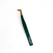 Bali Tweezer - Fiber Tip Emerald