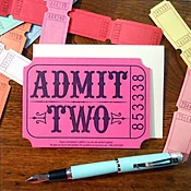 admit two ticket