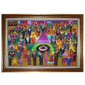 Art, “The Casino” By Malcah Zeldis