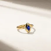 Aurum Marquise Sapphire Ring