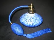 Blue Perfume Bottle