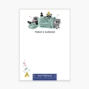 Garbage Raccoons Notepad - Party of One