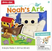 Noah’s Ark Deluxe Wood Paint Kit