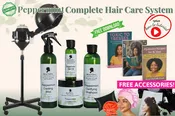 Peppermint Complete Hair Care System - Scalp Health & Growth Collection for Natural Hair
