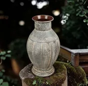 11″ Metal Vase