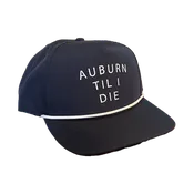 'AUBURN TIL I DIE'  5 Panel Performance Rope Hat