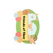 Friends of Fiber Kiss-Cut Vinyl Decals