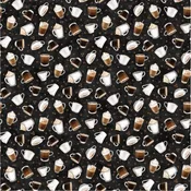 Cafe Culture by Nina Djuric – Black Coffee Cups – 24486-99