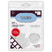 3L 3D Foam Squares White Mix