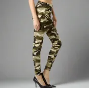 Army Print Leggings - Breathable Mesh Military Style Tights by Prima Dons
