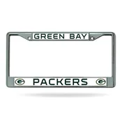Green Bay Packers Chrome License Plate Frame - NFL