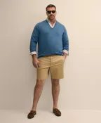 Big & Tall 10" Flat Front Stretch Advantage Chino<sup>®</sup> Shorts