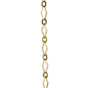 3' Antique Brass