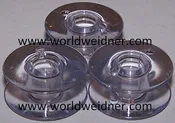 50 Singer Class 66 Plastic Sewing and Embroidery Bobbins