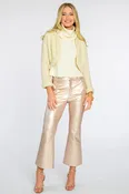 Roxy Jeans in Metallic Denim