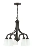 Craftmade 41915-ESP Grace 5 Light Down Chandelier -Espresso