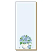 Handpainted Blue Hydrandea Planter Luxe Skinny Pad