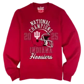 2025 Indiana National Champions Crimson Crewneck