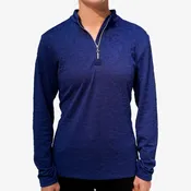 Textured Jacquard Women's Golf Quarter Zip